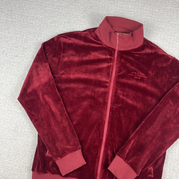 Men's Atelier New Regime ANR x OTH Red Velour Jacket T Shirt Sz L - FW2016 READ* - Picture 3 of 16